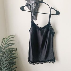 ⚡️LOWEST PRICE // Eyelash Lace Trimmed Sleep Cami